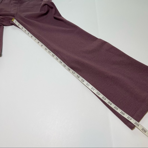 Betabrand Dress Pant Yoga Pants Classic W1040-STR Sterling Rose / Maroon Small - Picture 12 of 12
